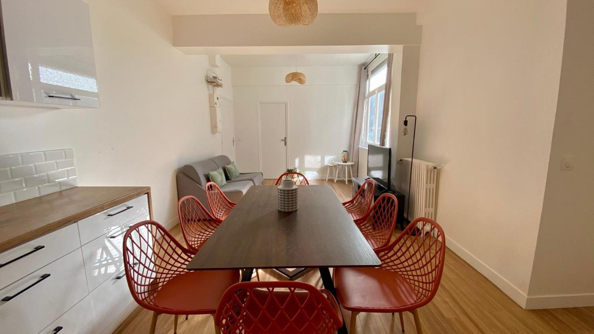 Pois3Ouest - Vast Apartment At Poissonniere 8P Париж Екстериор снимка